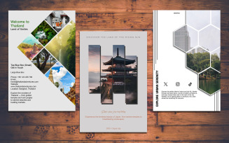 Creative Multipurpose Leaflet Templates for Marketing & Branding