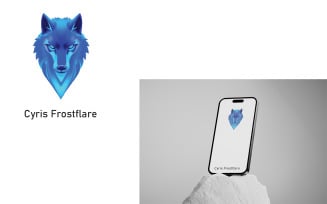 Cyris Frostflare logo with white background