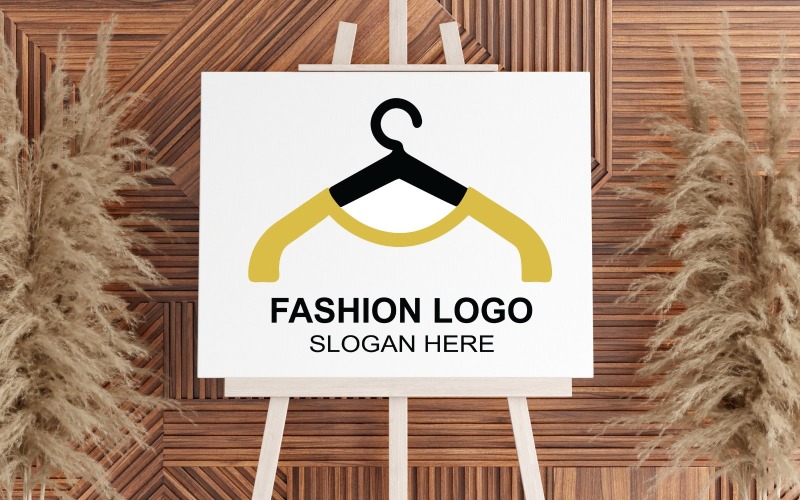 Hanger fashion logo Template Logo Template
