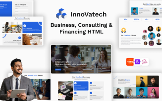 InnoVatech - Corporate & Business Services HTML Template