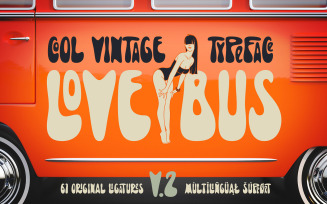 Lovebus v.2 Cool Vintage Font