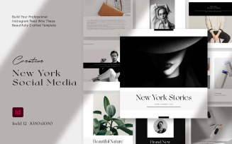 New York Social Media Pack Template