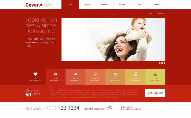 Accounting Website Bootstrap WordPress Theme Big Screenshot Accounting Website Responsive WordPress Theme New Screenshots BIG