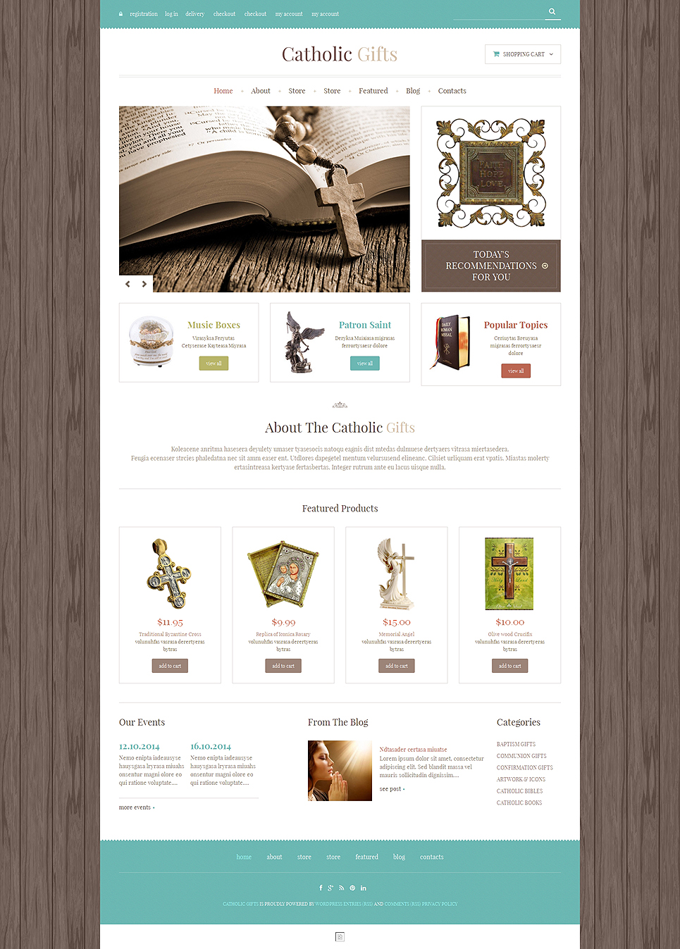 Catholic Church Responsive WooCommerce Theme New Screenshots BIG