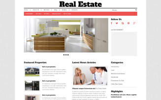 Real Estate Agency Responsive WordPress Theme