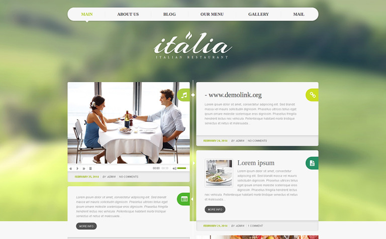 Spanish Restaurant Responsive WordPress Theme Big Screenshot Spanish Restaurant Responsive WordPress Theme New Screenshots BIG