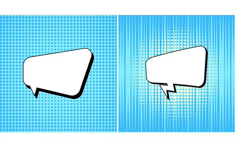 Comic Book Pop art Design Element Vector Illustration v.4