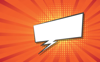 Comic Book Pop art style Design Element Vector Illustration v.5