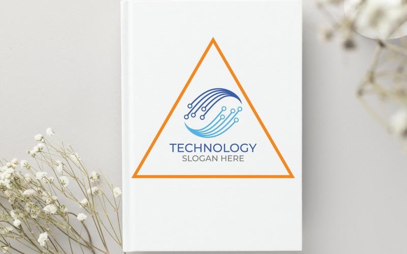 Information Technology service logo Logo Template