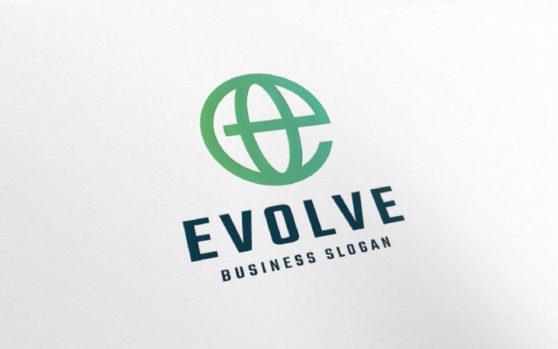 Evolve Letter E Professional Logo Logo Template
