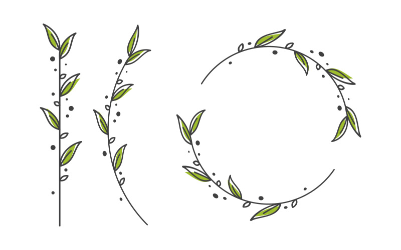 Beauty florist vector icon logo design template v.1 Logo Template