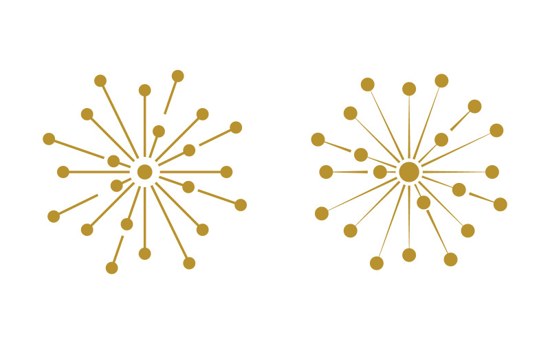 Beauty florist vector icon logo design template v.23 Logo Template