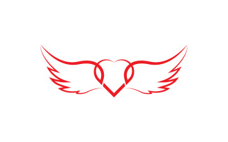 Beauty Love Vector icon illustration design Template v.17