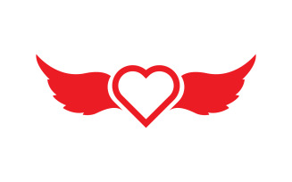 Beauty Love Vector icon illustration design Template v.18