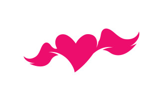 Beauty Love Vector icon illustration design Template v.21