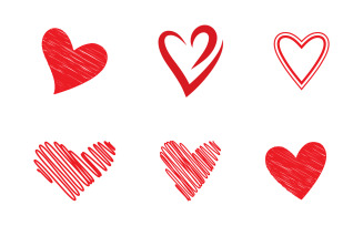 Beauty Love Vector icon illustration design Template v.2