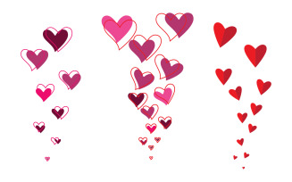 Beauty Love Vector icon illustration design Template v.4
