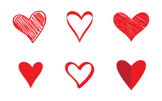 Beauty Love Vector icon illustration design Template v.6