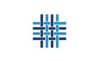 Fabric icon logo design textile Template vector illustration v.1