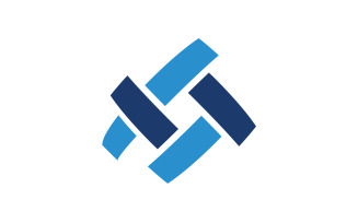 Fabric icon logo design textile Template vector illustration v.6