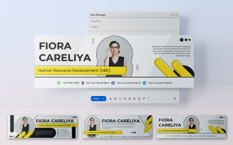 Modern Email Header Template 453