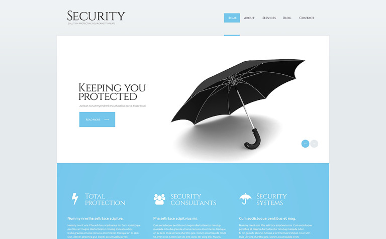 Accounting Website Bootstrap WordPress Template Big Screenshot Accounting Website Responsive WordPress Theme New Screenshots BIG
