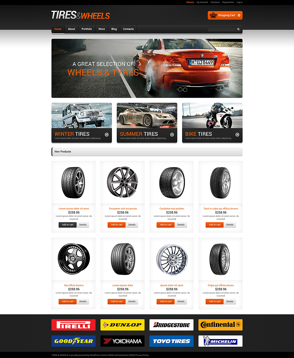 Auto Towing Responsive WooCommerce Theme New Screenshots BIG