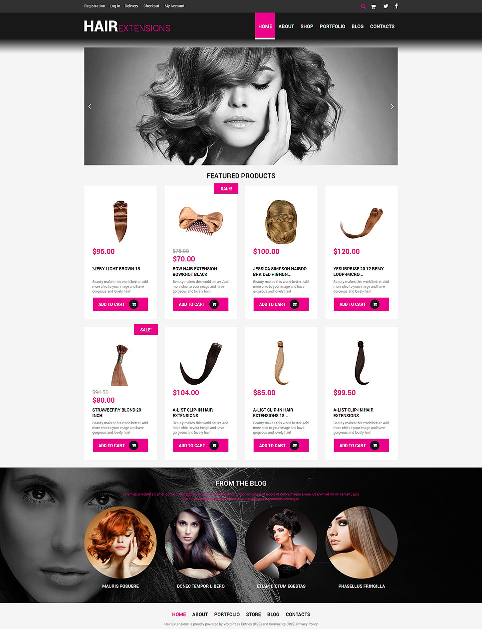 Hair Salon Responsive WooCommerce Theme New Screenshots BIG