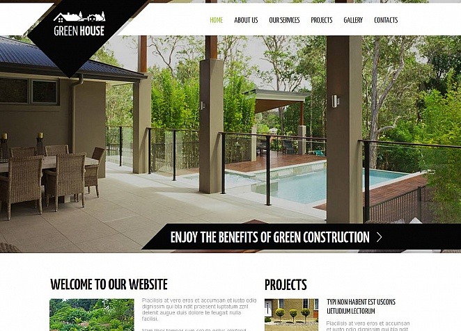 Landscape Design Premium Moto CMS HTML Theme Big Screenshot Landscape Design Moto CMS HTML Template New Screenshots BIG