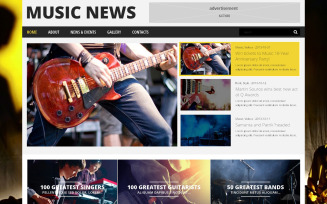 Music Fan Board WordPress Theme
