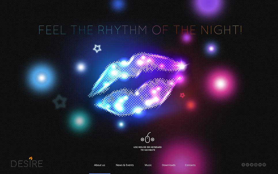 Night Club Website Template New Screenshots BIG