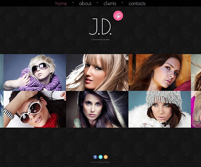 Photo Studio Photo Gallery Template New Screenshots BIG