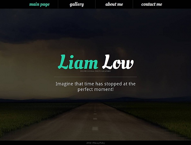 Photographer Portfolio Photo Gallery Template New Screenshots BIG