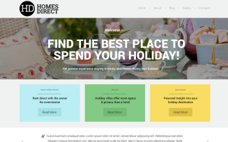 Real Estate Agency Responsive Website Template