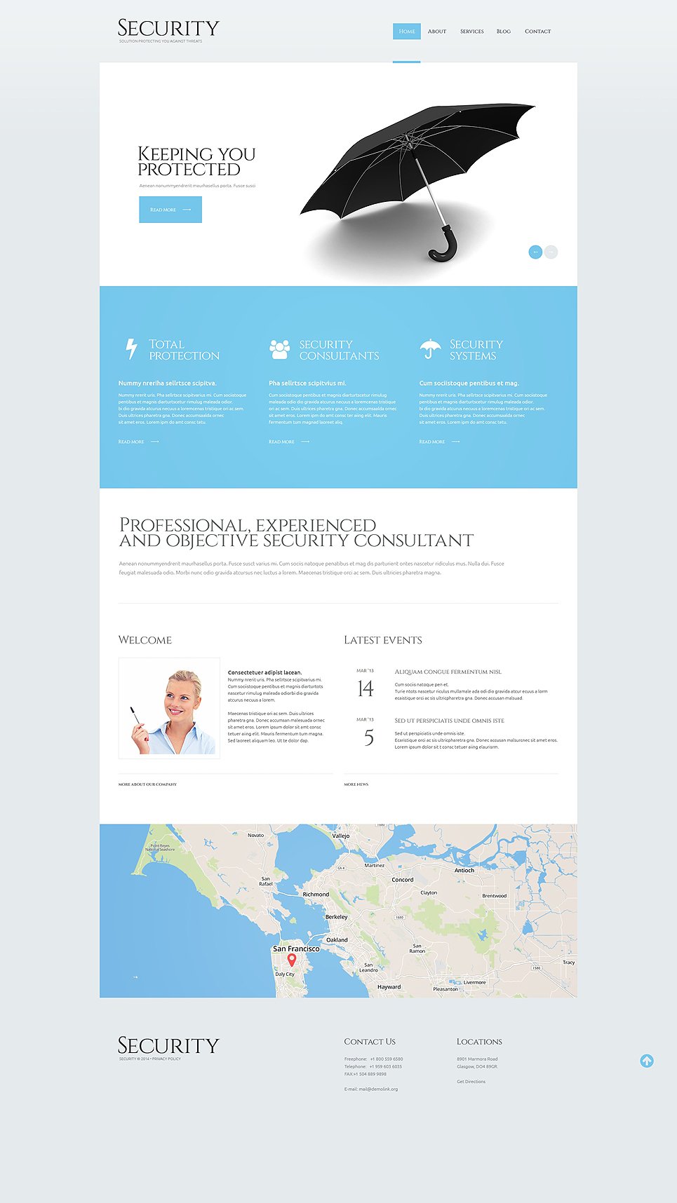 Security Responsive WordPress Theme New Screenshots BIG