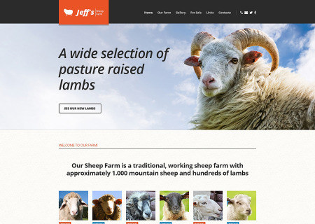 Sheep Farm Responsive