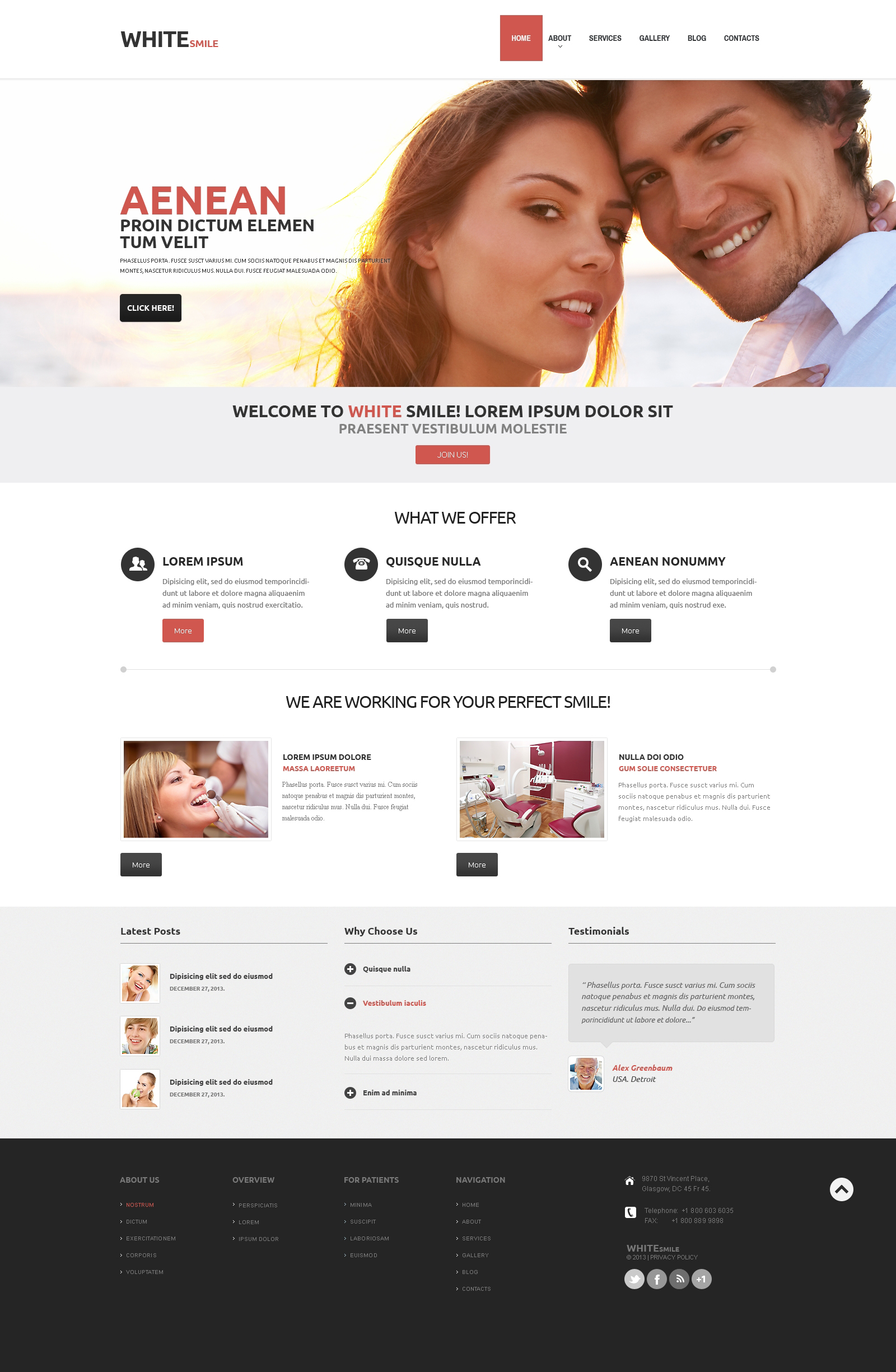 Thème WordPress WPML Ready pour site de dentisterie #48837 - screenshot