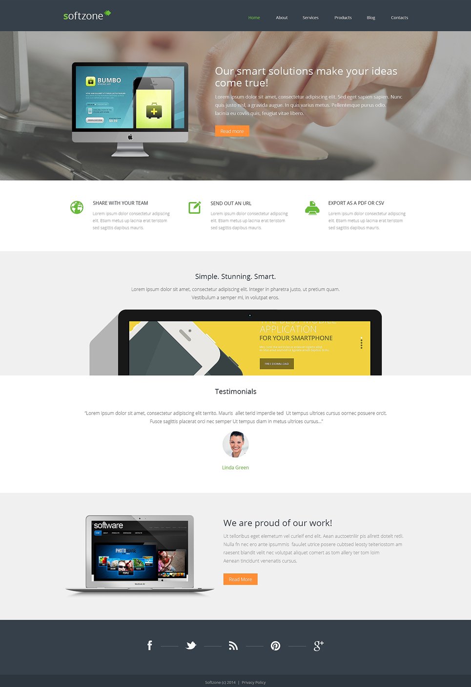 Web Development Responsive WordPress Theme New Screenshots BIG