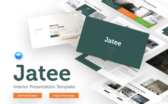Jatee Interior Minimal Keynote Template