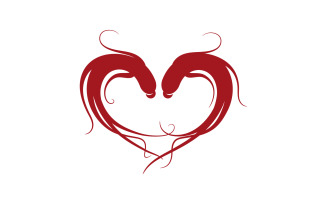 Ginseng herbal vector icon illustration logo design template v.14