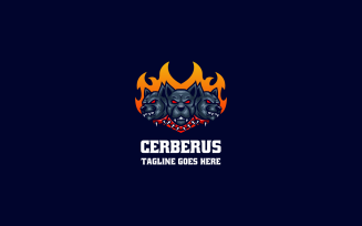 Cerberus E-Sport And Sport Logo