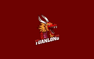 Yuanlong E-Sport And Sport Logo