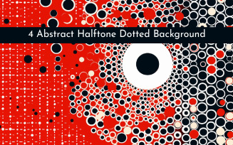 Abstract halftone dotted background