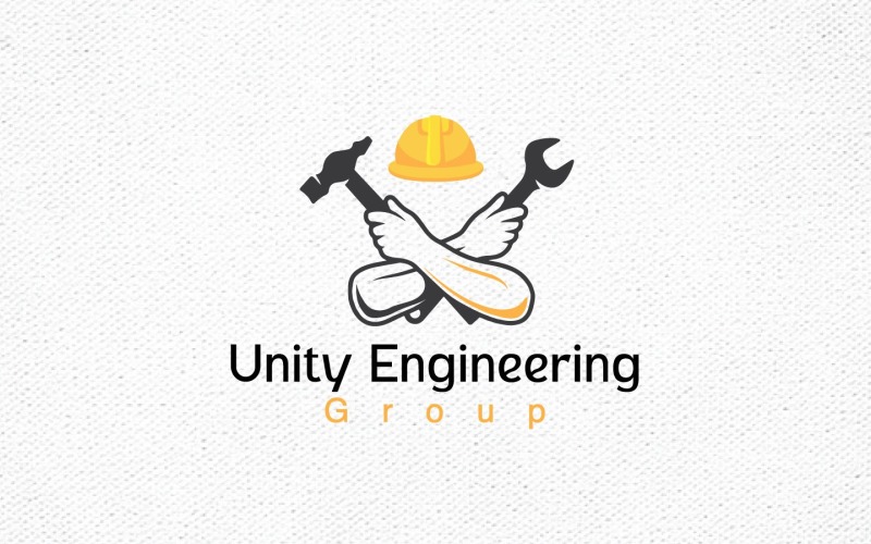 Unity Engineering Group Logo Logo Template