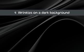 Wrinkles on a dark background