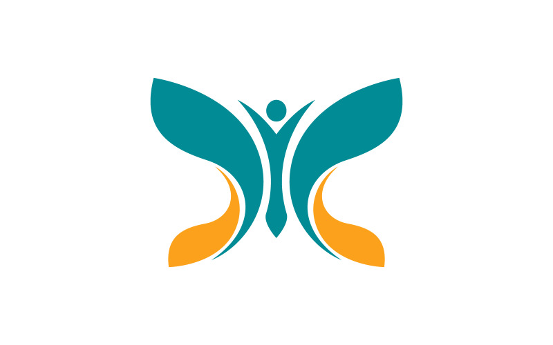 Beauty Butterfly Vector icon logo design template v.27 Logo Template