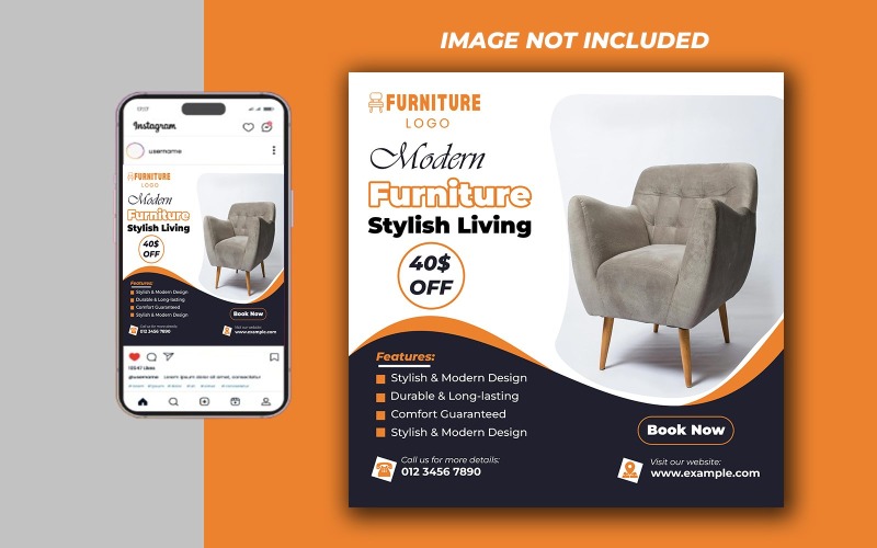Furniture Social Media Post - Suitable for Multiple Platforms - 028