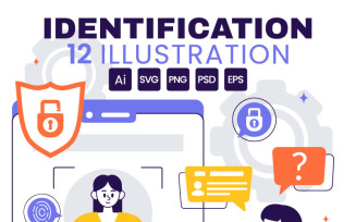 12 Identity Document Illustration