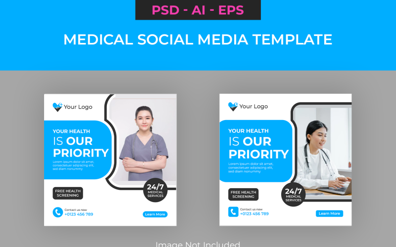 Medical Social Media Template 5