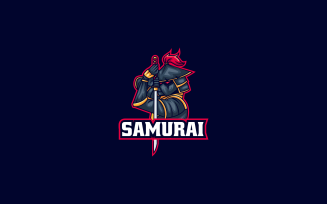Samurai E-Sport And Sport Logo